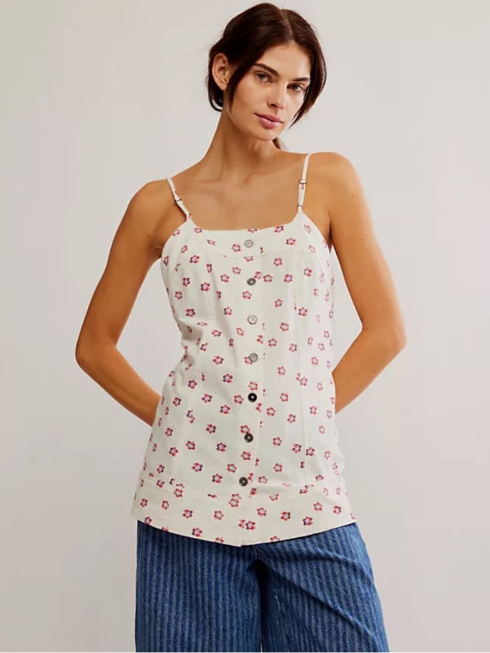 Free People Maddie Printed Tunic Top New! - Picture 1 of 11